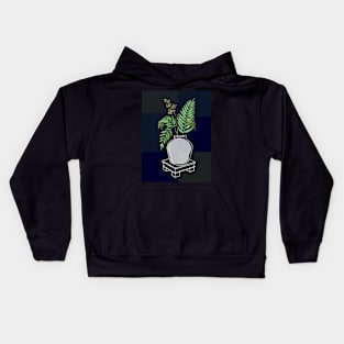 Fern in a vase Kids Hoodie